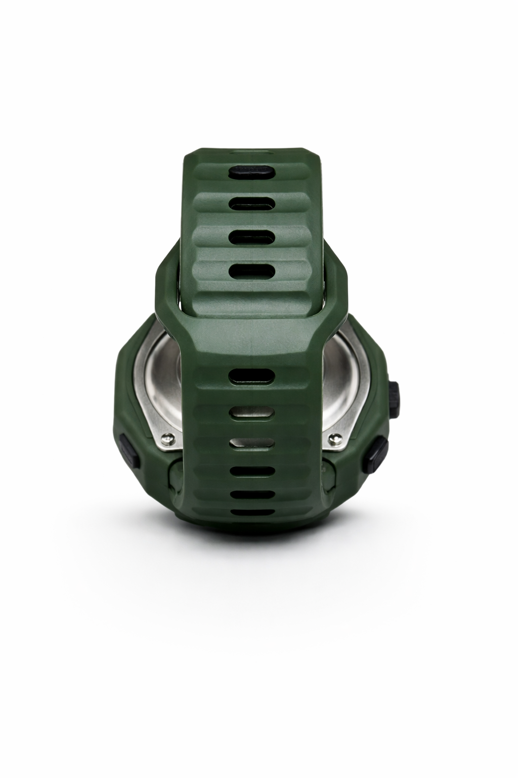 Zyfoxe Rugged Digital Sports Watch Dark Green – Waterproof, Shock-Resistant Outdoor Adventure Wristwatch