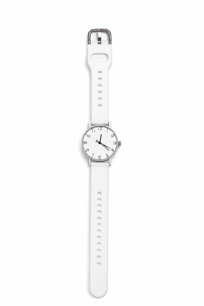 Aura PlayWhite Cute Numeral Watch