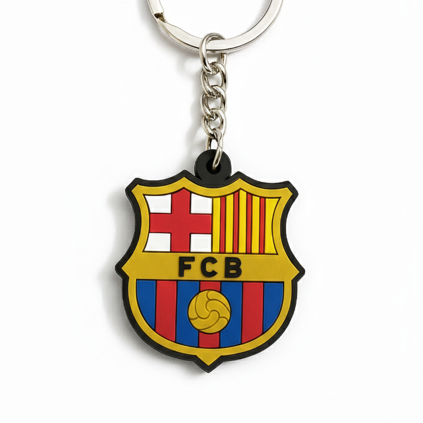 FCB PVC keychain collectable