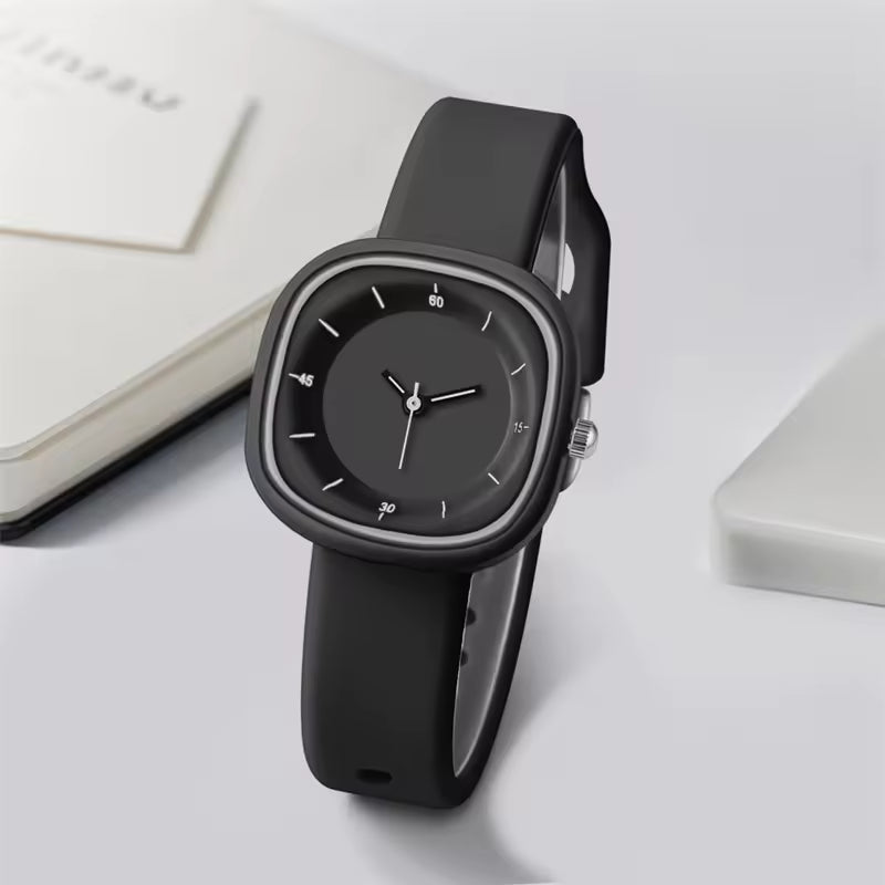 Aura ShadowBlack Minimal Watch