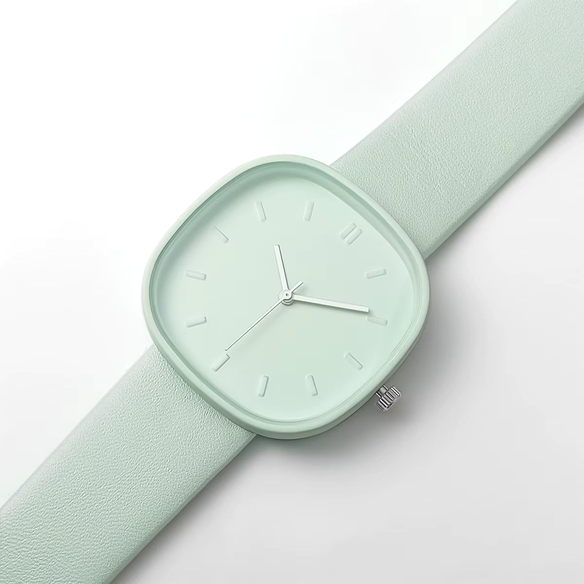 Aura Pastel Green Minimal Watch